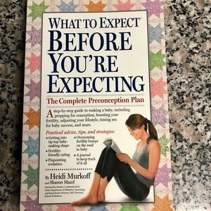 ‘What to expect before you’re expecting’ book